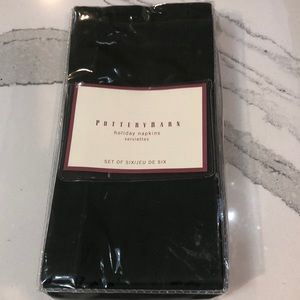 Evergreen Pottery Barn Holiday Napkins
